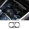 Carbon Fiber Panel Overlay Cover Water Cup Holder - For BMW 3 Series G20