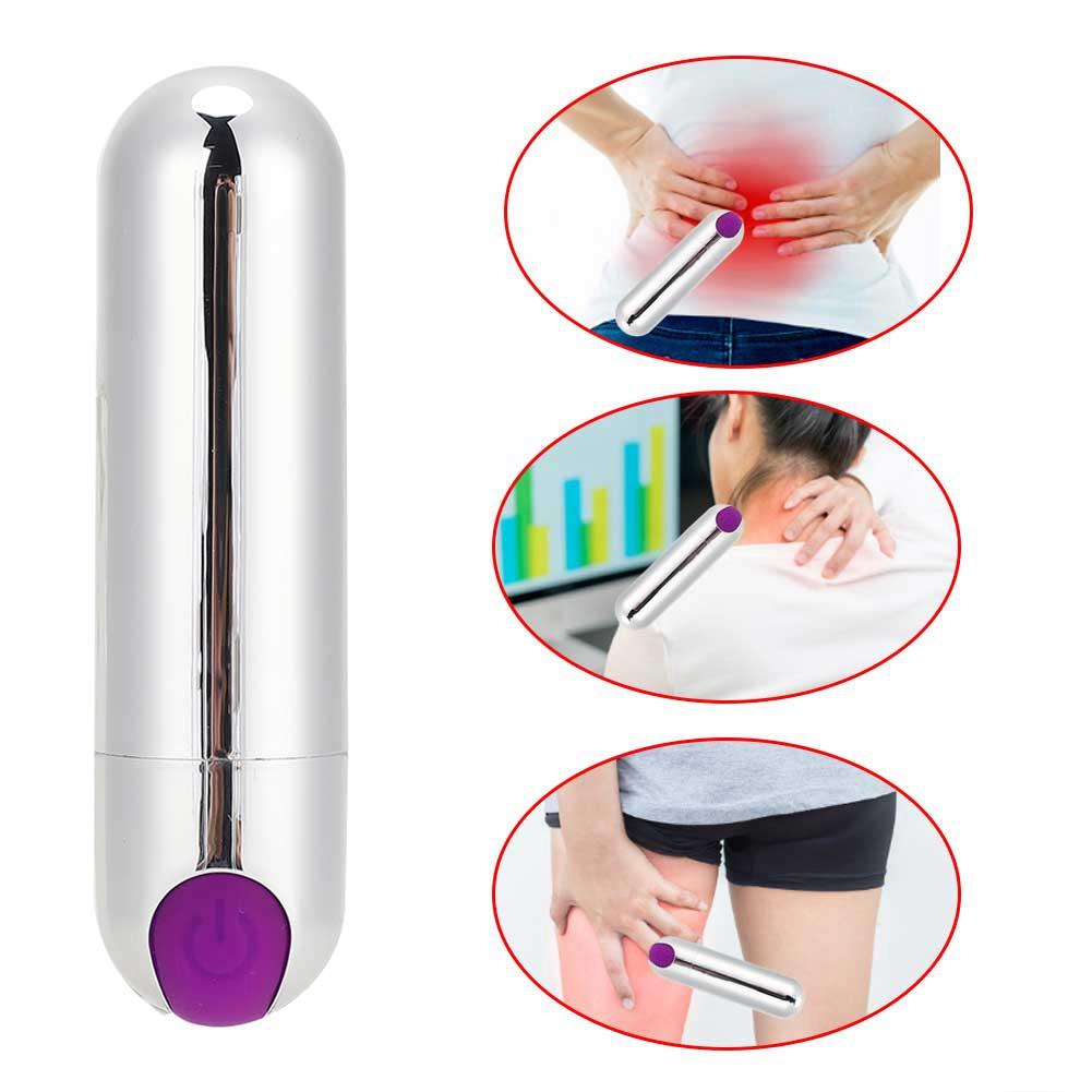Portable USB Bullet Vibrator Massager Body Vibration Body Massage Women Adult Toy