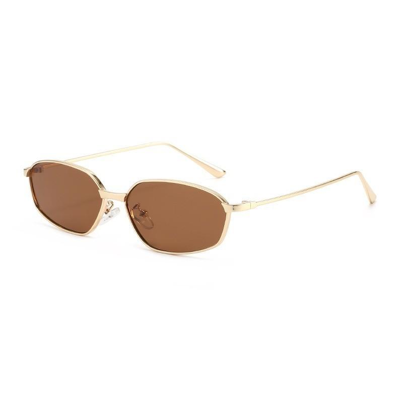 Geometric Hexagon Sunglasses For Women Men Uv400 Polarized Fashion Accessory