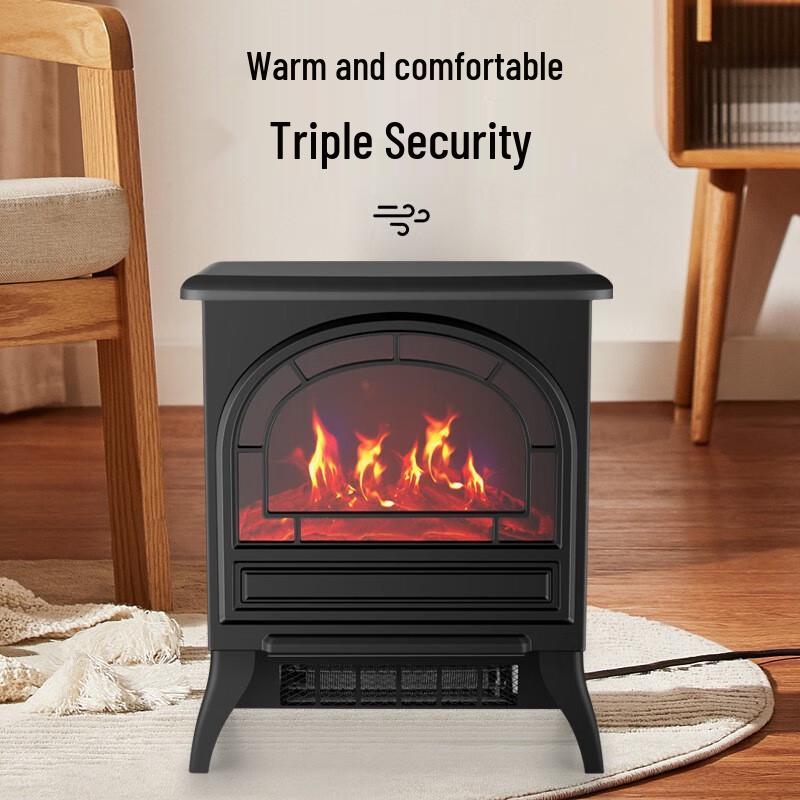 

Qiaomeiren 3D Flame Electric Fireplace Heater