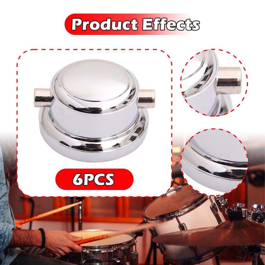 Kesselböckchen Doppelseitig, Schlagzeugset, Percussion-Zubehör Kesselösen mit Unterlagen Schlagzeugset Hardware-Zubehör