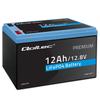 Qoltec Batterie LiFePO4 Lithium-Fer-Phosphate | 12.8V | 12Ah | 153.6Wh | BMS