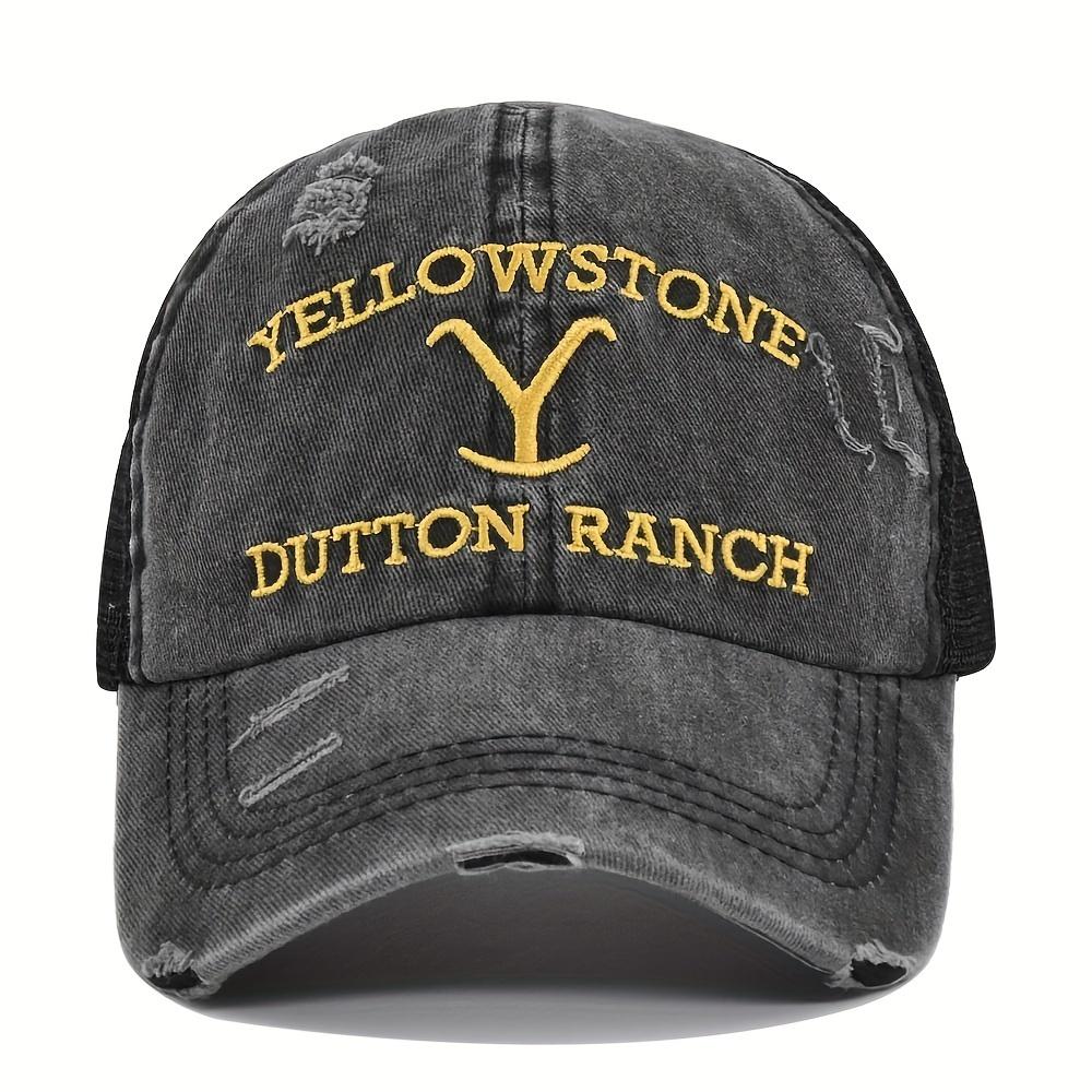 

1 Piece Of Spring And Summer Breathable Men S Retro-Style Distressed Baseball Cap, Outdoor Sports Travel Cap
