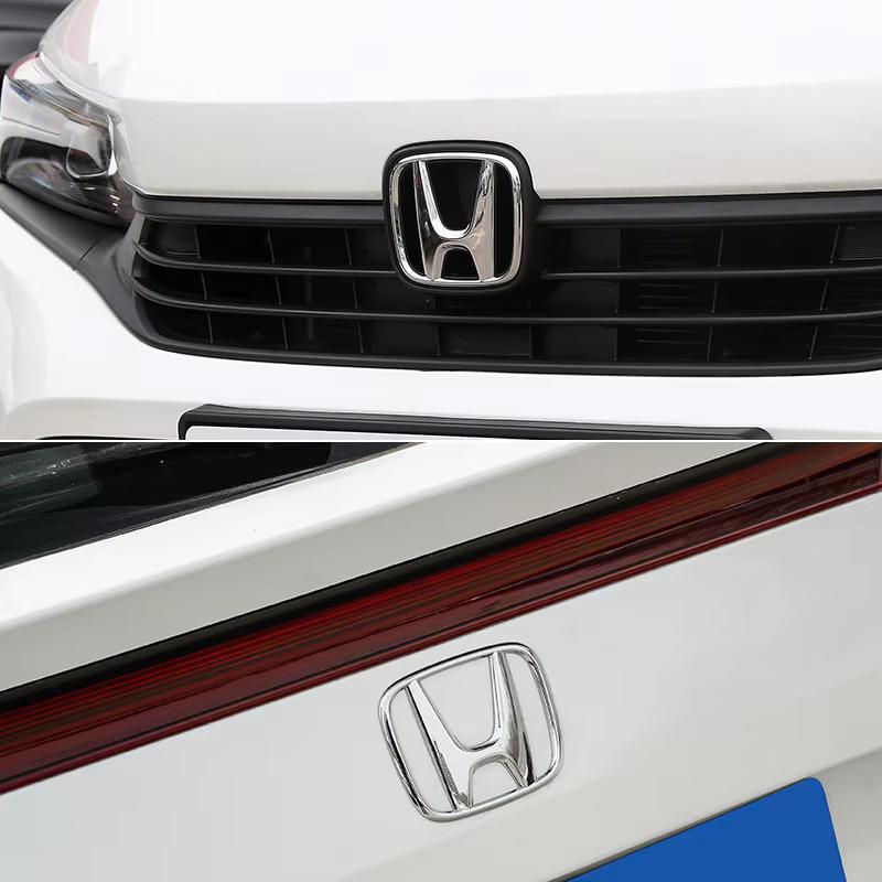ZAG1 1pcs for H Honda 8th 9th 9.5th Civic ABS Auto Front Grille Trunk Emblem Logo Generation Civic Decoration Accessory