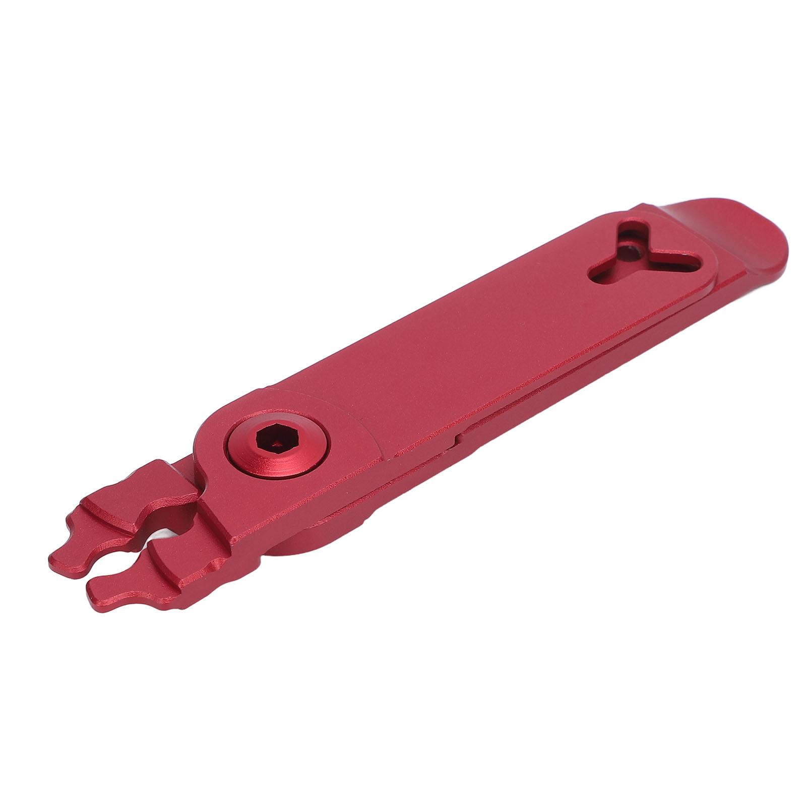 

5 in 1 Cycle Chain Link Plier Aluminum Alloy Multifunctional Valve Core Remover Link Removing Tool