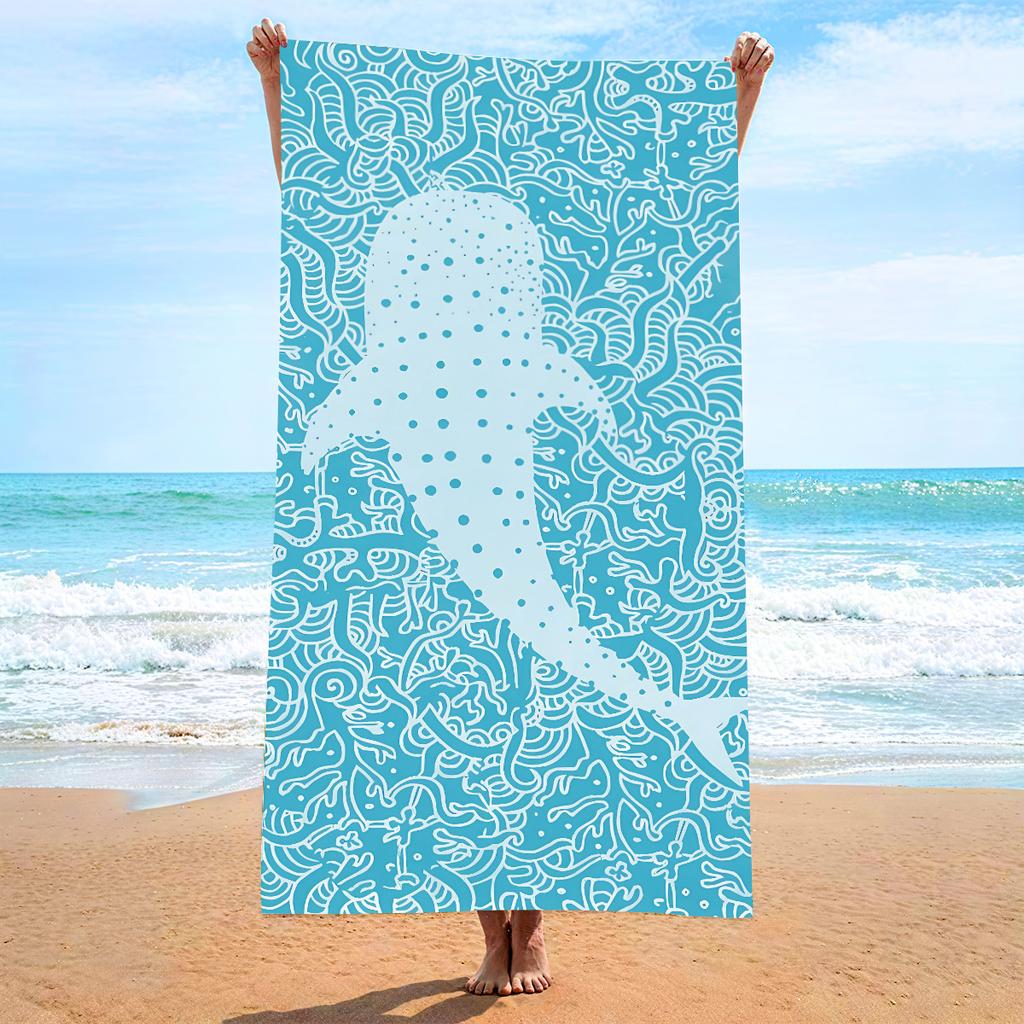 90 * 180 Beach Towel Microfiber Printing Beach Towel Absorbent Towel 2026