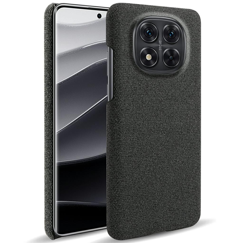 For Xiaomi Redmi Note 14 Pro 5G/Poco X7 5G Phone Case Cloth Texture Anti-Scratch Protective PC Back Cover