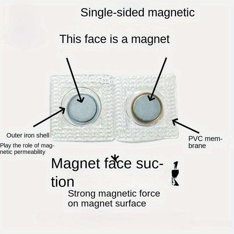 10 chiusure magnetiche per cucito - chiusure in metallo invisibili per abbigliamento e borse, artigianato facile da usare, accessori fai da te