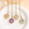 New Style Compatible Heart-shaped Photo Holder Necklace - Simple and Elegant Accessory for Women with A Touch of Exclusivity and Luxury.