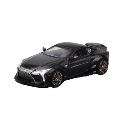 Maßstab 1/32 LEXUS LC500 Legierung Sportwagen Diecast Metallmodell Simulation Sound und Licht Spielzeug Miniatur Automodell Sammeln Ausstellen Ornament