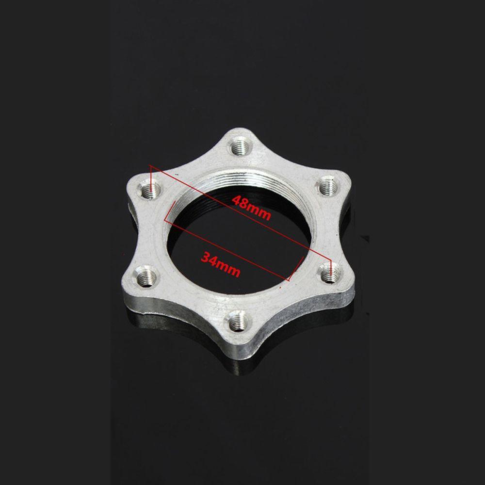 44MM/48MM Modified Disc Brake 6 Bolt Flange Adapter Disc Brake Rotor Threaded Disc Brakes