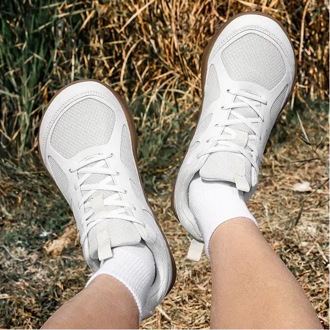 Youth Broad-toe Moral Training Shoes Large Size Barefoot Casual Shoes Hiking Shoes