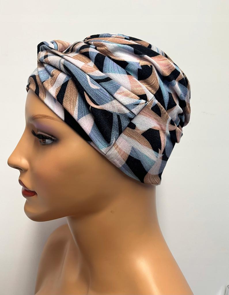 Elegante Turbante Sara 334 Anche Dopo la Chemioterapia Migliore Protezione e Comfort