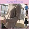 Stilvoller Damenpullover Rollkragen Strickpullover Uni Warm Damen Freizeitmode