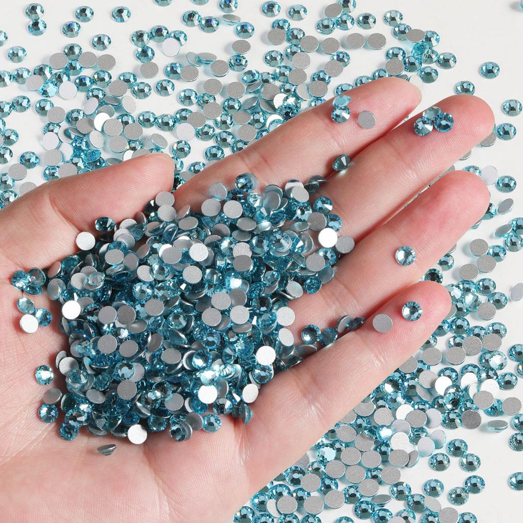 1000pcs Non Hot Fix Rhinestones 2/3/4mm Round Resin Flatback Crystal Rhinestone DIY Nail Art Jewelry Garment Decorations Glue On