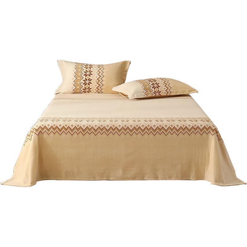 Mercury Home Textiles Milk Fleece Anti-static Warm Bed Sheet 1.8m Bed 230x245cm