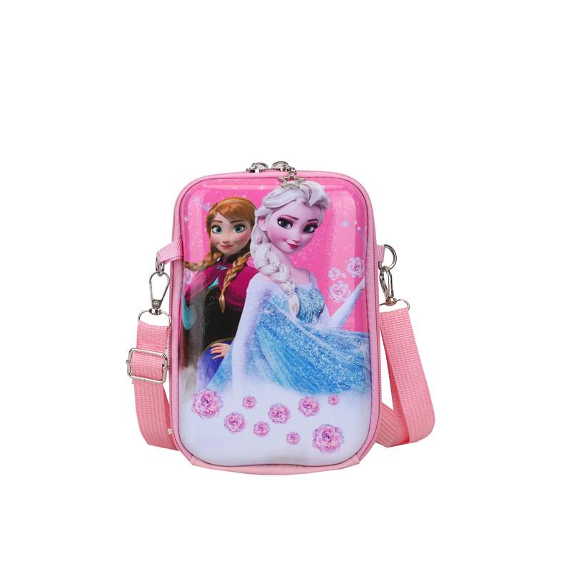 2024 Trendy Girls' Crossbody Bag - Cute Ice Princess Shoulder Bag & Baby Coin Purse
