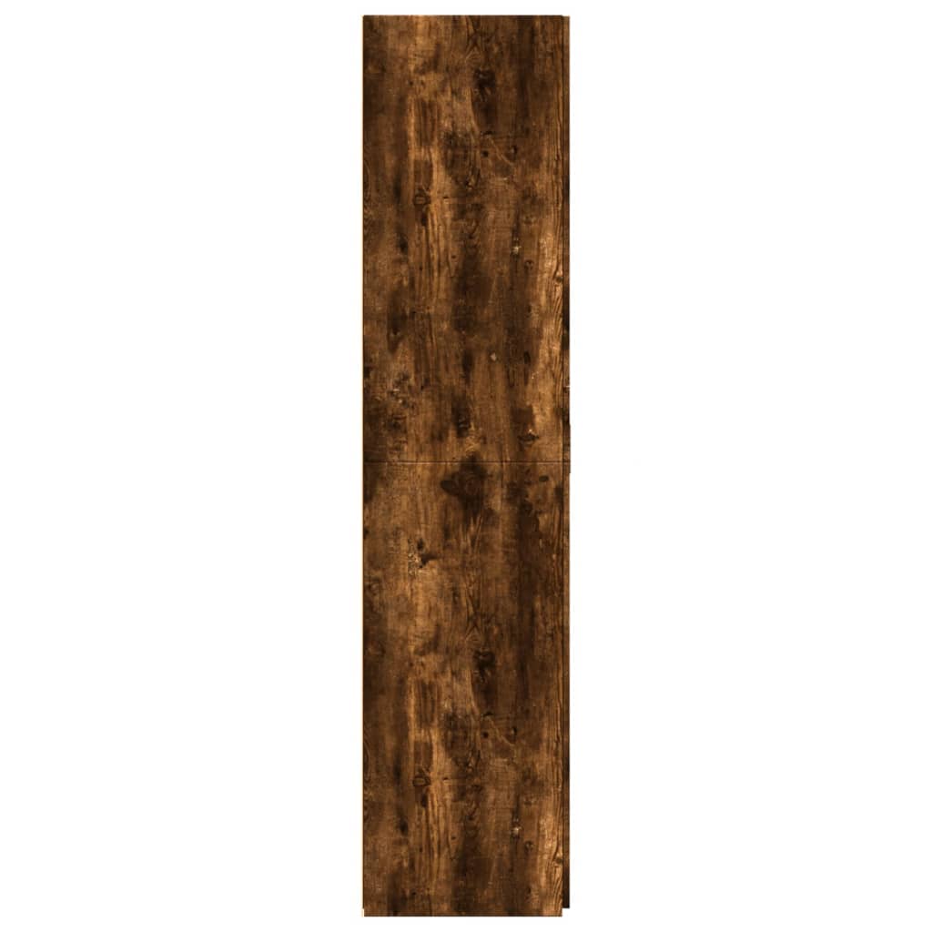 Highboard Smoked Oak 80x42.5x185 cm Wood Based Panel