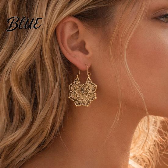 Everyday Wear Earrings 1 Pair Vintage Bronze for Women Multi-Layer