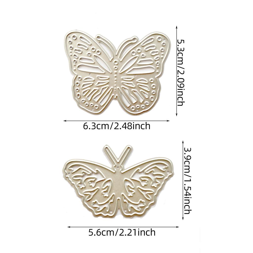 Metal Die Cuts Butterflies Embossing Stencil Cutting Dies for Card Making Scrapbooking Paper Craft DIY Template Handmade