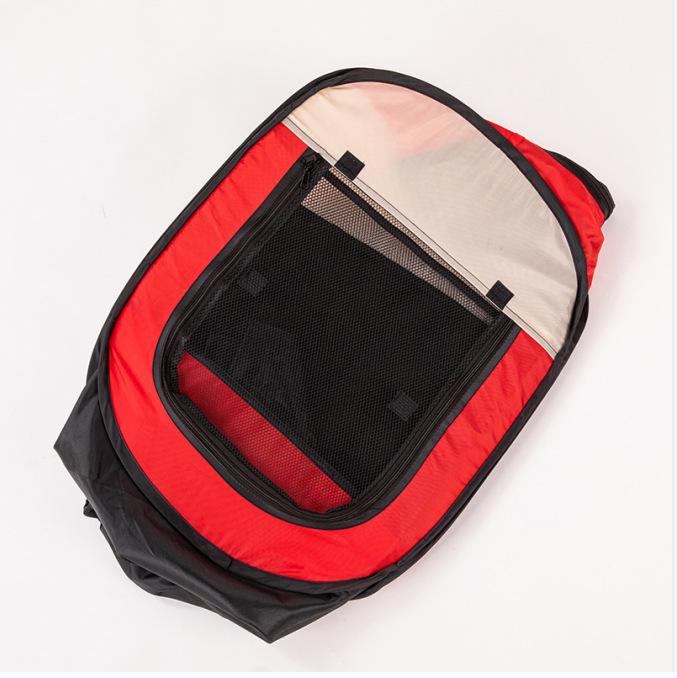 Großer Faltbarer Haustierkäfig & Bett: Geeignet für Hunde und Katzen, Outdoor-Zelt & Aufbewahrung, Haustierlaufstall