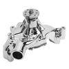 Polished High Flow Long Water Pump Chrome Aluminum Alloy Replacement for BBC 396 402 427 454 502 V8