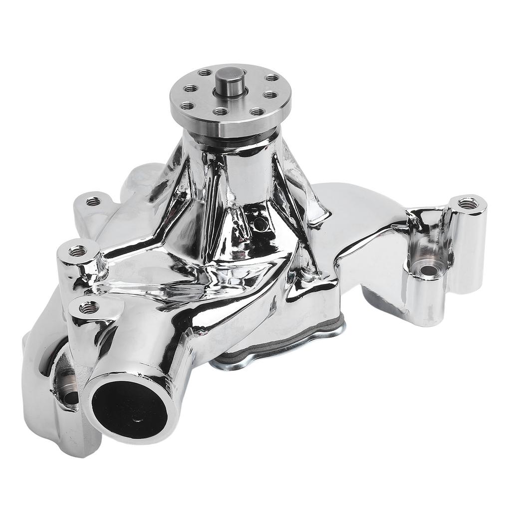 Polished High Flow Long Water Pump Chrome Aluminum Alloy Replacement for BBC 396 402 427 454 502 V8
