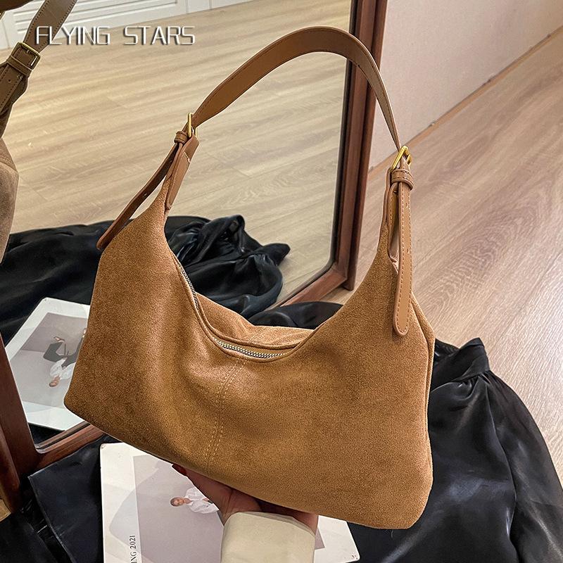 Retro Women s Shoulder Bag Frosted PU Leather Large Capacity New Diagal Cross Bag Brand Fashiable Women s Zipper Handbag 31cmX16cmX8cm