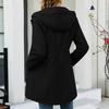 Women's Outdoor Casual Long Sleeve Hoodie Long Length for Everyday Wear
