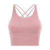 Lu Same Sports Bra for Women 2025 New Outdoor Removable Bubble Wrap Running Fitness Beauty Back Yoga Vest