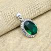 Chrome Diopside Gemstone 925 Sterling Silver Jewelry Handmade Pendant Gift For Women