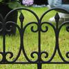 5Pcs Hollow Yard Fence Easy To Install Plastic Removable Panel DIY Picket Fencing for Garden