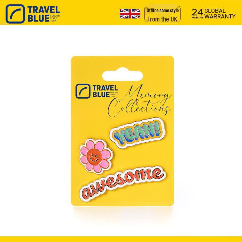 Travel Blue World Travel Badge WW006