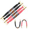 UCINNOVATE Speaker Cable HiFi Jumper Cables Speaker Cord with Fork Terminals Banana Plugs Compatible Copper Car Theater Speaker Wiring Bridge Cable