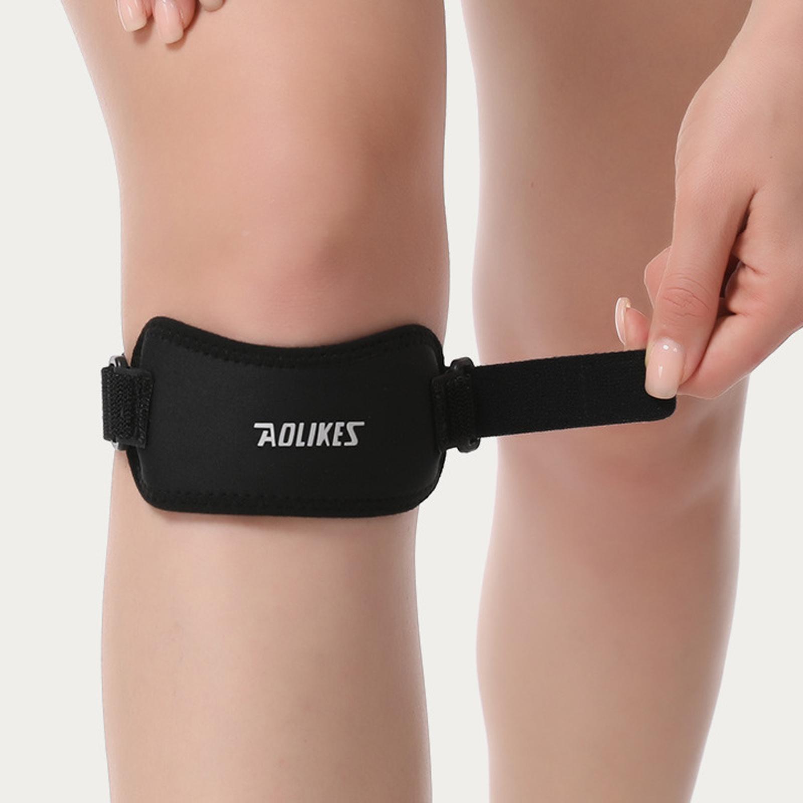 

Honeycomb - Patellar Strap, Sports Knee Meniscus Brace, Joint Support Gear for Running Training One Size чорний