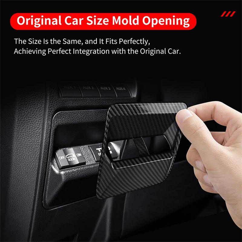 For 2024 2025 2026 Toyota 4Runner Tacoma Main Driving Function Button Frame Decorative Panel Interior Upgraded Accessories