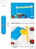 Children's DIY Physics Experiment Kit: Sweeping Robot Electric Toy Car Model