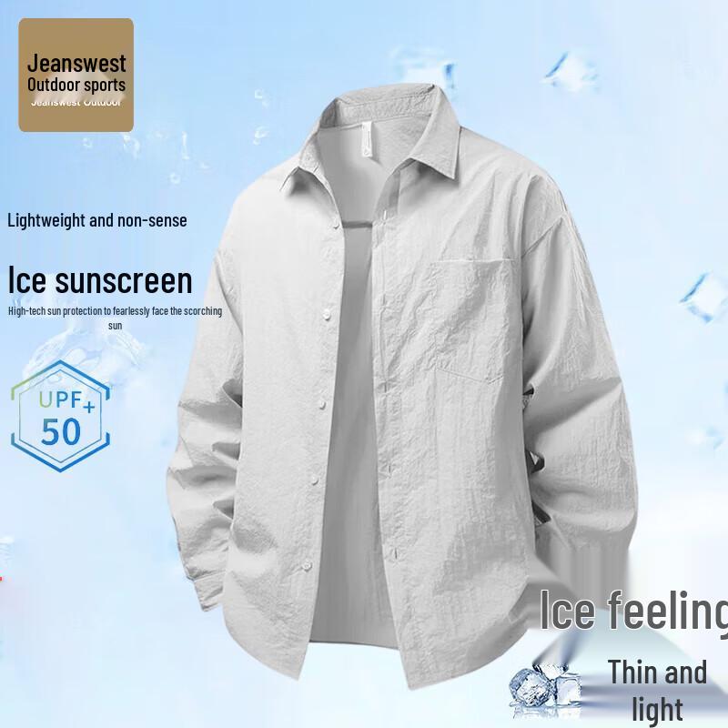 

JEANSWEST OUTDOOR Men s Long-Sleeve Sun Protection Shirt 2XL