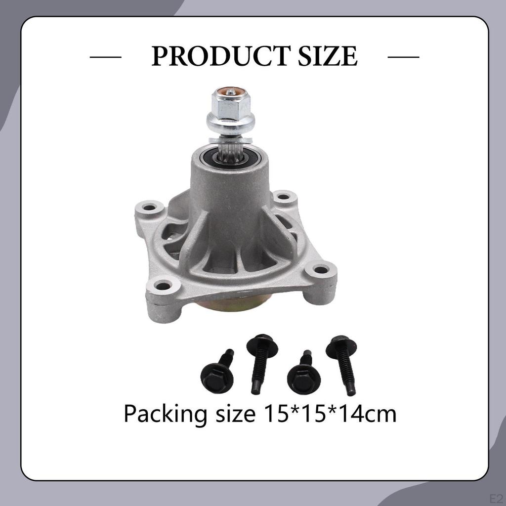 Spindle Assembly Spare Parts with Thread for Replaces 532174356
