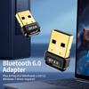 Adaptador Bluetooth USB 6.0 Dongle Receptor 5.4 Para PC Receptor Bluetooth Alto-falante Mouse Teclado Transmissor de Áudio