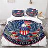 New Design American Flag 3d Bedding Set Print Duvet Cover Comforter Cover Set with Pillowcase Au Eu Us Twin Full Queen King Size