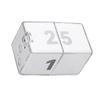 Portable Rechargeable Gravities Sensors Flipping Electronic Timer Cubes with 10 Presets For Home Kitchens And Outdoor Picnics