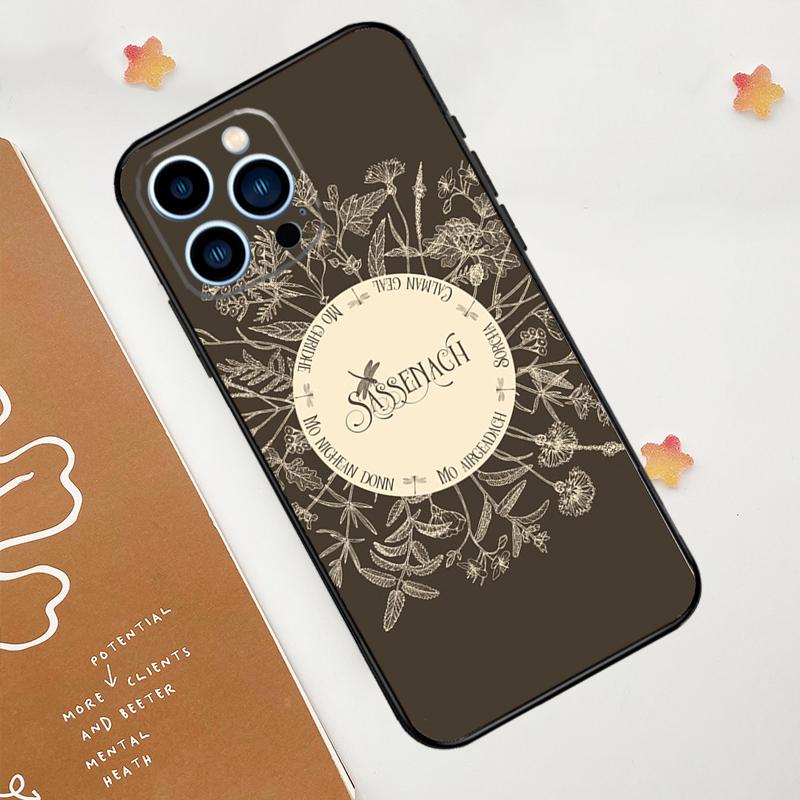Outlander Sassenach Libelle Handyhülle Für iPhone 17 Pro Max 14 13 12 11 15 16 Pro Max mini 15 Plus 16e 17 Air Funda