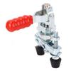 Push Pull Toggle Clamp with Flange Base Double Head Quick Release Clamp 91kg Holding Capacity 20mm