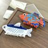 Cartoon Pattern Acrylic Hair Claw Animal Design Sardine Claw Clips Cute Fish Series Claw  Women Use