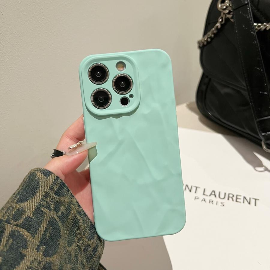 3D texturovaný vrásčitý design v barvě dopaminu a cukrovinek, odolný proti nárazům a ochrannému krytu pro iPhone 16 15 Plus 14 13 12 11 Pro Max XR 7 8 SE3