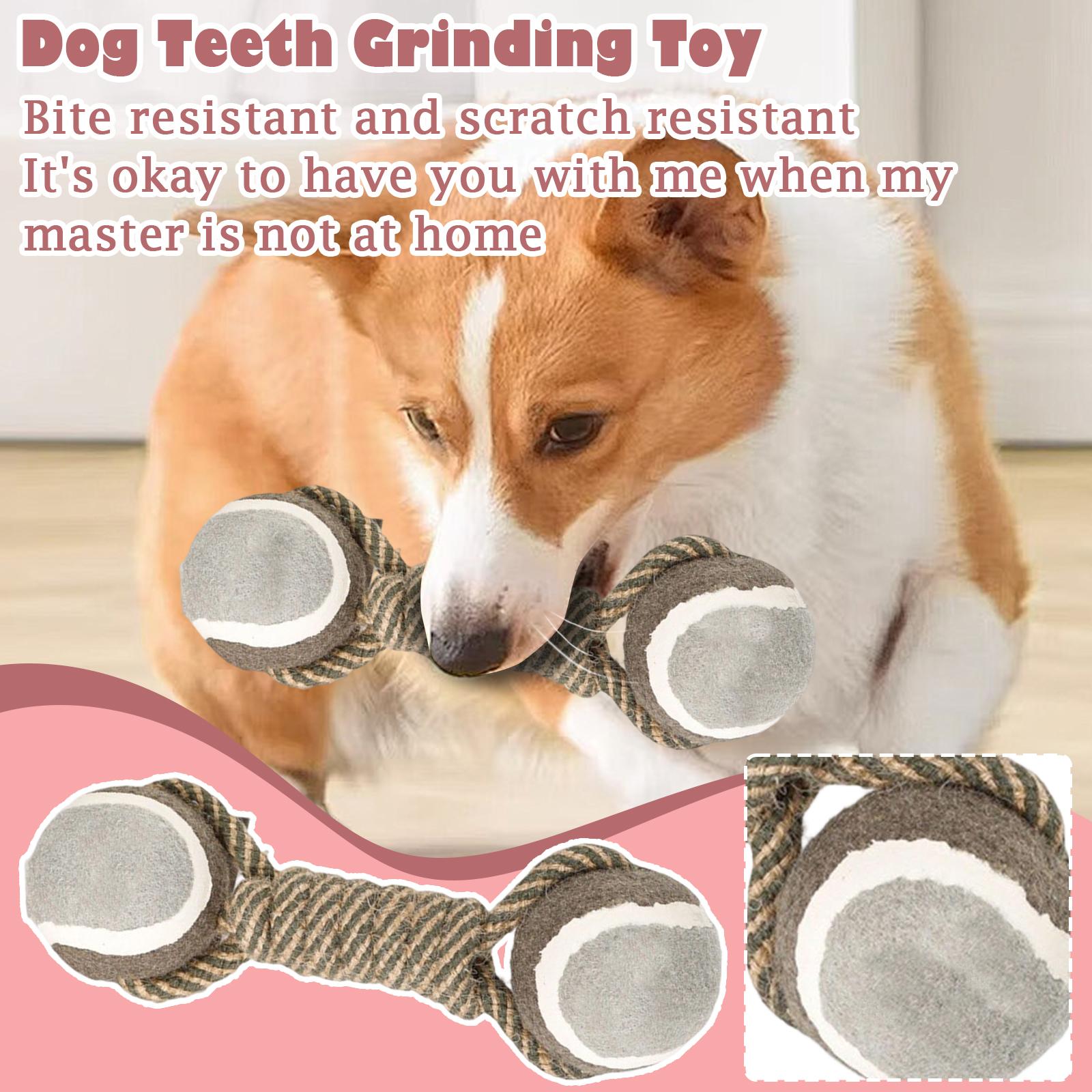 Pet Toys - Dog Rope Knot Toys - Teething And Chewing  Ropes - Interactive Pulling And Pulling Games - Dog Toys One Size