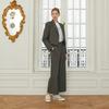 PLASTIC ISLAND [Beige] Wide Pants Pp7Wp263