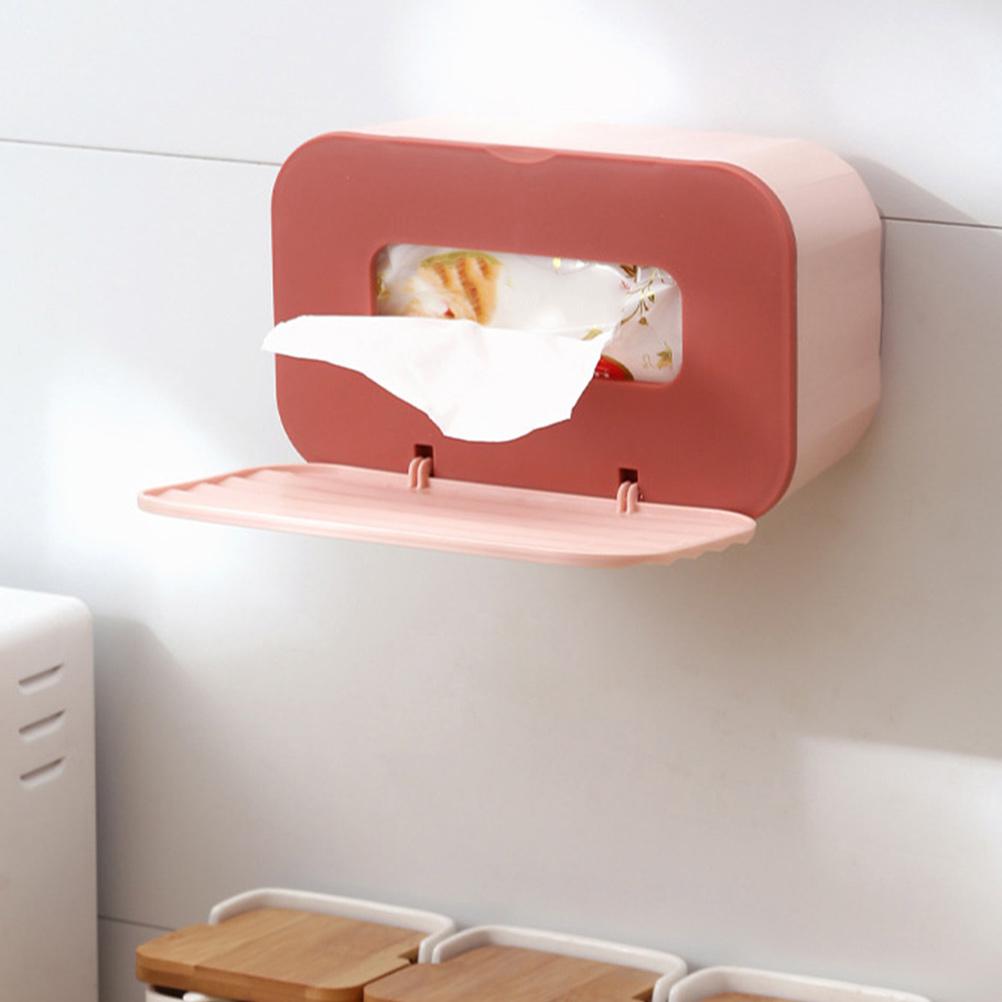 Creative Tissue Box Paper Towel Dispenser Napkin Holder Storage Holders Rectangular Car Desktop Decor