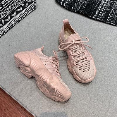 

Women s Flat Sneakers Breathable High Platform Summer Walking Hundred Tide Shoes 31